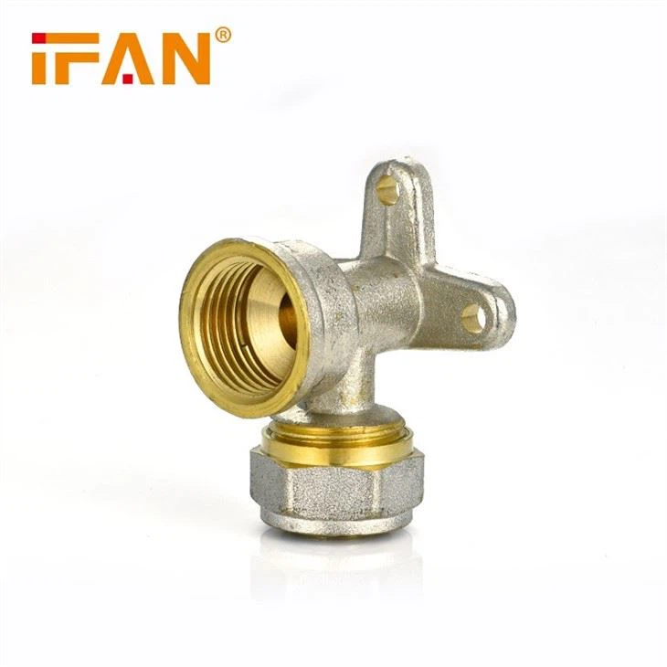 Brass Compression Fitting Seated Elbow
