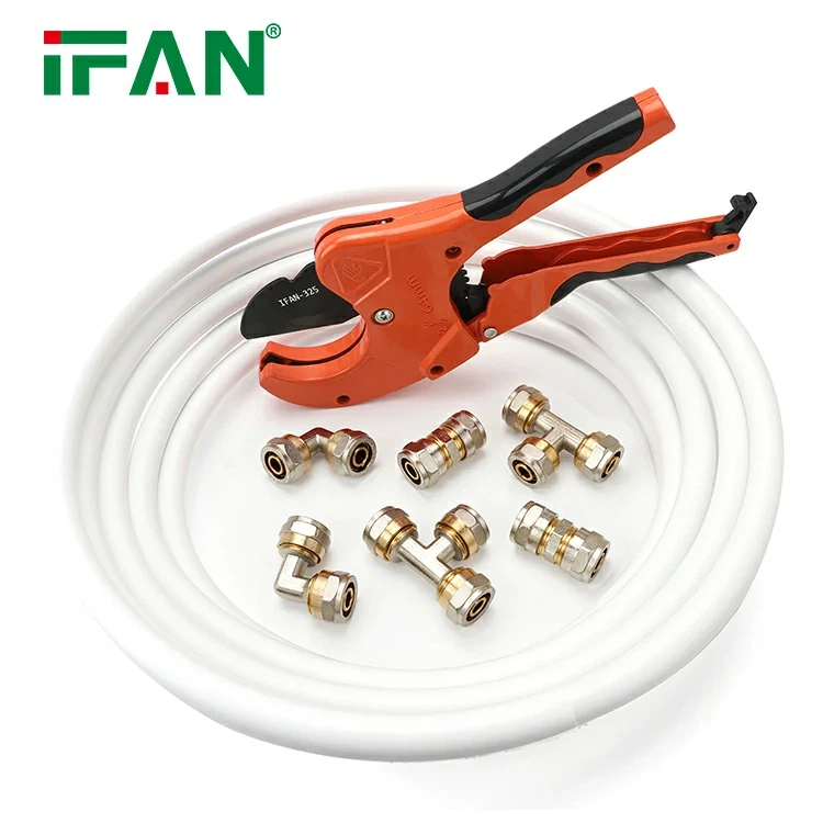 Materiały hydrauliczne 16-32 mm Pex mosiężne złączki kompresyjne